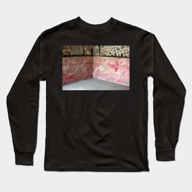 Mexique - Site de Teotihuacan Long Sleeve T-Shirt by franck380